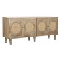 Aparador DKD Home Decor Marrón Natural Ratán Madera de mango 150 x 40 x 65 cm de DKD Home Decor, Armarios y aparadores - Ref:...