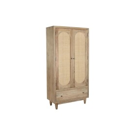 Armario DKD Home Decor Marrón Natural Madera de mango 90 x 40 x 180 cm de DKD Home Decor, Armarios y aparadores - Ref: S30344...