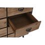 Cajonera DKD Home Decor Marrón Negro Metal Abeto Loft 114 x 42 x 96 cm de DKD Home Decor, Cómodas y cajoneras - Ref: S3034453...