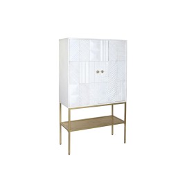 Aparador Alexandra House Living Branco Natural madeira de pinho Madeira MDF 32 x 84 x 66 cm | Tienda24 - Global Online Shop Tienda24.eu