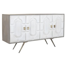 Credenza DKD Home Decor Grigio Dorato Metallo Bianco Legno di mango (152 x 43 x 84 cm) di DKD Home Decor, Credenze e buffet -...