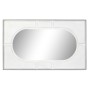 Wall mirror DKD Home Decor White Mango wood Rhombus Modern (154 x 4 x 94 cm) by DKD Home Decor, Wall-Mounted Mirrors - Ref: S...