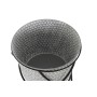 Conjunto de Vasos DKD Home Decor Preto Cinzento Metal Ferro Quadrado 30 x 40 cm 37 x 37 x 82 cm (2 Unidades) | Tienda24 - Global Online Shop Tienda24.eu