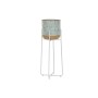 Cache-pot DKD Home Decor Métal Bicolore (28 x 28 x 75 cm) de DKD Home Decor, Cache-pots - Réf : S3034631, Prix : 42,22 €, Rem...