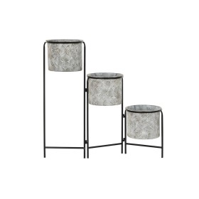 Planter DKD Home Decor Grey Metal (82 x 25 x 81 cm) by DKD Home Decor, Cachepots - Ref: S3034643, Price: 96,57 €, Discount: %