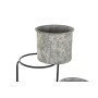 Vaso DKD Home Decor Grigio Metallo (82 x 25 x 81 cm) di DKD Home Decor, Cachepot - Rif: S3034643, Prezzo: 96,57 €, Sconto: %