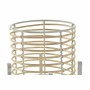 Set de pots DKD Home Decor Blanc Marron Naturel Métal Rotin 21 x 21 x 77 cm (2 Unités) de DKD Home Decor, Pots de fleurs - Ré...