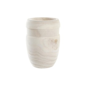 Cache-pot DKD Home Decor Marron Naturel Carré Boho 15 x 15 x 20 cm de DKD Home Decor, Cache-pots - Réf : S3034685, Prix : 11,...