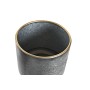 Set de pots DKD Home Decor Noir Gris Métallisé Métal Loft 25 x 25 x 46 cm de DKD Home Decor, Pots de fleurs - Réf : S3034711,...