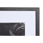 Cornice Portafoto DKD Home Decor 33 x 2 x 45 cm Cristallo Nero Bianco/Nero Legno MDF (6 Pezzi) di DKD Home Decor, Cornici da ...