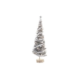 Sapin de Noël DKD Home Decor Naturel Bouleau Enneigé 34 x 34 x 102 cm de DKD Home Decor, Noël - Réf : S3035723, Prix : 49,25 ...