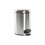 Waste bin DKD Home Decor Baths Silver Steel Basic 3 L 23 x 17,50 x 25 cm by DKD Home Decor, Waste and recycling - Ref: S30365...