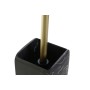 Toilet Brush DKD Home Decor Black Golden Metal Resin Marble 9,5 x 9,5 x 37 cm by DKD Home Decor, Toilet accessories - Ref: S3...