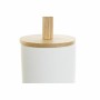 Toilet Brush DKD Home Decor 10 x 10 x 38 cm Natural White Stoneware | Tienda24 - Global Online Shop Tienda24.eu