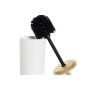 Toilet Brush DKD Home Decor 10 x 10 x 38 cm Natural White Stoneware | Tienda24 - Global Online Shop Tienda24.eu