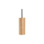 Toilet Brush DKD Home Decor Silver Natural Metal Bamboo 10 x 10 x 36,8 cm by DKD Home Decor, Toilet accessories - Ref: S30367...