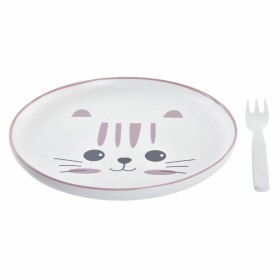 Children’s Dinner Set DKD Home Decor Cat by DKD Home Decor, Children's Sets - Ref: S3036859, Price: 16,55 €, Discount: %