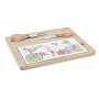 Tábua de Queijos DKD Home Decor Bambu Grés 24,5 x 20 x 1,2 cm (4 Unidades) | Tienda24 - Global Online Shop Tienda24.eu