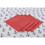 Tischwäsche-Set DKD Home Decor Blau Weiß Rot 150 x 150 x 0,5 cm (2 Stück) von DKD Home Decor, Tischdecken - Ref: S3037029, Pr...