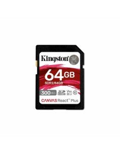 Scheda Di Memoria Micro SD con Adattatore Kingston SDR2/64GB 64 GB 8K Ultra HD SDXC UHS-II da Kingston, Schede di memoria - R...