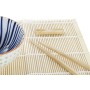 Set de Sushi DKD Home Decor 14,5 x 14,5 x 31 cm Azul Blanco Gres Oriental (16 Piezas) de DKD Home Decor, Platos y fuentes - R...