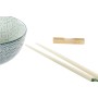 Set de Sushi DKD Home Decor Bambú Gres Blanco Verde Oriental 30 x 21 x 7 cm (6 Piezas) de DKD Home Decor, Platos y fuentes - ...