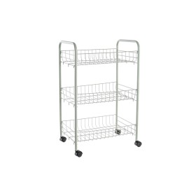 Kitchen Trolley DKD Home Decor Golden Metal Acrylic (50 x 50 x 80 cm) | Tienda24 - Global Online Shop Tienda24.eu