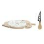 Cheeseboard DKD Home Decor Bamboo Stoneware 28 x 18 x 3 cm (12 Units) | Tienda24 - Global Online Shop Tienda24.eu