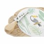 Cheeseboard DKD Home Decor Bamboo Stoneware 28 x 18 x 3 cm (12 Units) by DKD Home Decor, Plates and dishes - Ref: S3037258, P...