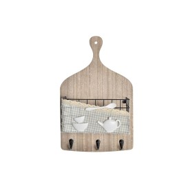 Portemanteau DKD Home Decor Bois Métal 23 x 9 x 36 cm de DKD Home Decor, Patères portemanteaux - Réf : S3037366, Prix : 14,58...