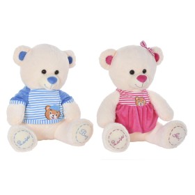 Ours en peluche DKD Home Decor Beige Bleu Rose Enfant Ours 25 x 25 x 50 cm (2 Unités) de DKD Home Decor, Animaux et personnag...