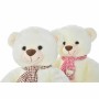 Urso de Peluche DKD Home Decor Vermelho Branco Castanho-avermelhado Infantil 20 x 20 x 50 cm (2 Unidades) de DKD Home Decor, ...