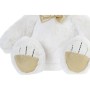 Urso de Peluche DKD Home Decor Laço Branco Dourado Metal Infantil Urso 30 x 40 cm 30 x 30 x 36 cm | Tienda24 - Global Online Shop Tienda24.eu