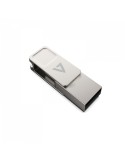 USB Pendrive V7 VF364GTC Silberfarben 64 GB | Tienda24 Tienda24.eu