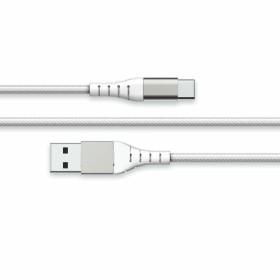 USB A to USB C Cable Big Ben Interactive FPLIAC2MW White 2 m