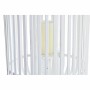 Lanterna DKD Home Decor Cristallo Bianco Bambù (28 x 28 x 47 cm) di DKD Home Decor, Candelieri e portacandele - Rif: S3037587...