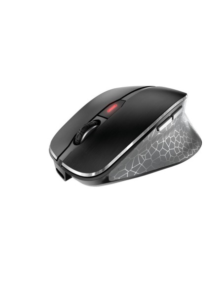 Schnurlose Mouse Cherry JW-8600 Schwarz | Tienda24 Tienda24.eu