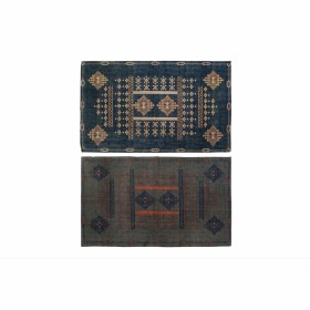 Tapete DKD Home Decor Poliéster Algodão Multicolor Jute (160 x 160 x 0,7 cm) | Tienda24 - Global Online Shop Tienda24.eu