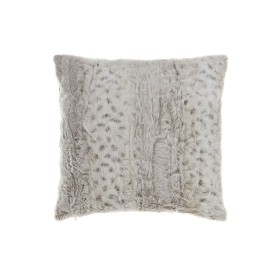 Cushion DKD Home Decor White Beige Squared Animal Alpino Jungle 45 x 10 x 45 cm by DKD Home Decor, Cushions - Ref: S3037997, ...