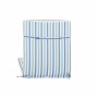 Coussin DKD Home Decor Blanc Bleu ciel Blue marine Rayures 190 x 60 x 5 cm (190 x 60 x 5 cm) de DKD Home Decor, Coussins - Ré...