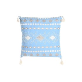 Cojín DKD Home Decor Azul Blanco 60 x 20 x 60 cm de DKD Home Decor, Cojines - Ref: S3038096, Precio: 36,97 €, Descuento: %