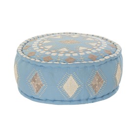 Cushion DKD Home Decor Floor Blue 60 x 60 x 25 cm by DKD Home Decor, Cushions - Ref: S3038099, Price: 65,12 €, Discount: %