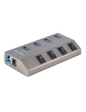 Hub USB Startech 5G4AIBS-USB-HUB-EU | Tienda24 Tienda24.eu