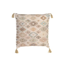 Cojín DKD Home Decor Beige Rombos 60 x 20 x 60 cm de DKD Home Decor, Cojines - Ref: S3038108, Precio: 35,99 €, Descuento: %