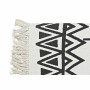 Carpet DKD Home Decor 160 x 250 x 0,7 cm Black Polyester Cotton White Ikat Boho by DKD Home Decor, Rugs - Ref: S3038135, Pric...