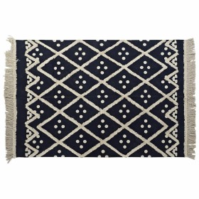 Alfombra DKD Home Decor Beige Azul marino (160 x 230 x 1 cm) de DKD Home Decor, Alfombras infantiles - Ref: S3038137, Precio:...