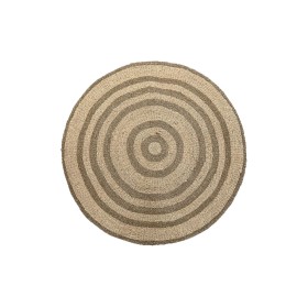 Teppich DKD Home Decor Baumwolle Bunt Jute (160 x 160 x 1 cm) | Tienda24 - Global Online Shop Tienda24.eu