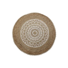 Tapete DKD Home Decor Bege Castanho (150 x 1 x 150 cm) | Tienda24 - Global Online Shop Tienda24.eu