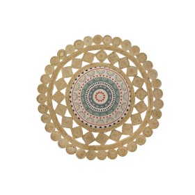 Tapete DKD Home Decor Castanho Multicolor (200 x 200 x 0,75 cm) de DKD Home Decor, Tapetes infantis - Ref: S3038203, Preço: 1...