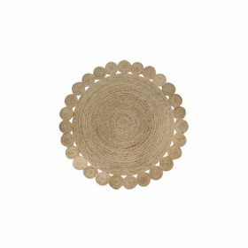 Alfombra DKD Home Decor Marrón Natural 150 x 150 x 1 cm de DKD Home Decor, Alfombras infantiles - Ref: S3038264, Precio: 59,7...